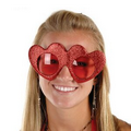 Glittered Heart Fanci Frames